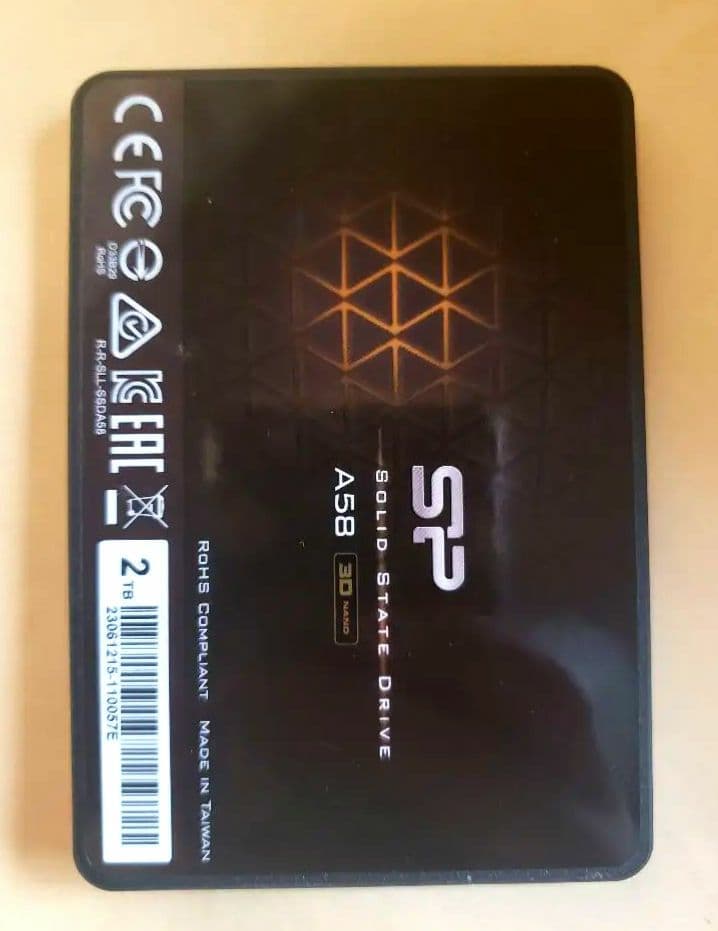 シリコンパワー 2TB SSD A58 2.5インチ