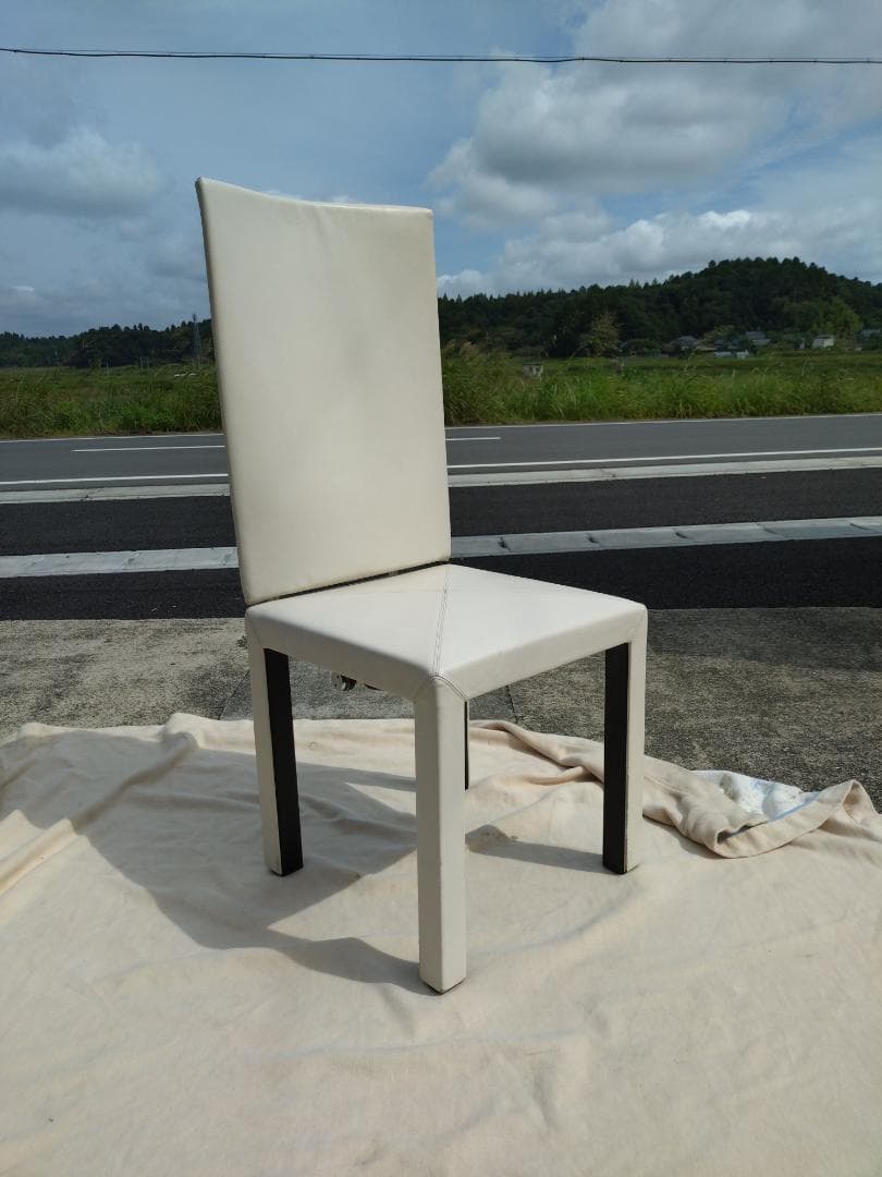 B&B ITALIA arcadia/ダイニング チェア　本革