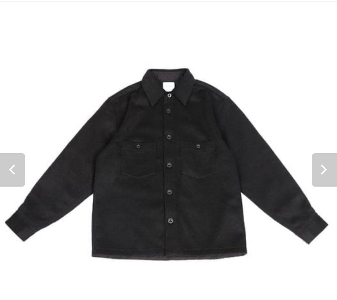 トップス KAJA RE:NEWOOL CPO JACKET navy