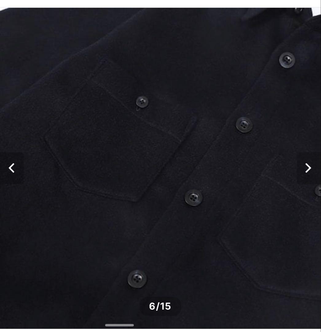 トップス KAJA RE:NEWOOL CPO JACKET navy