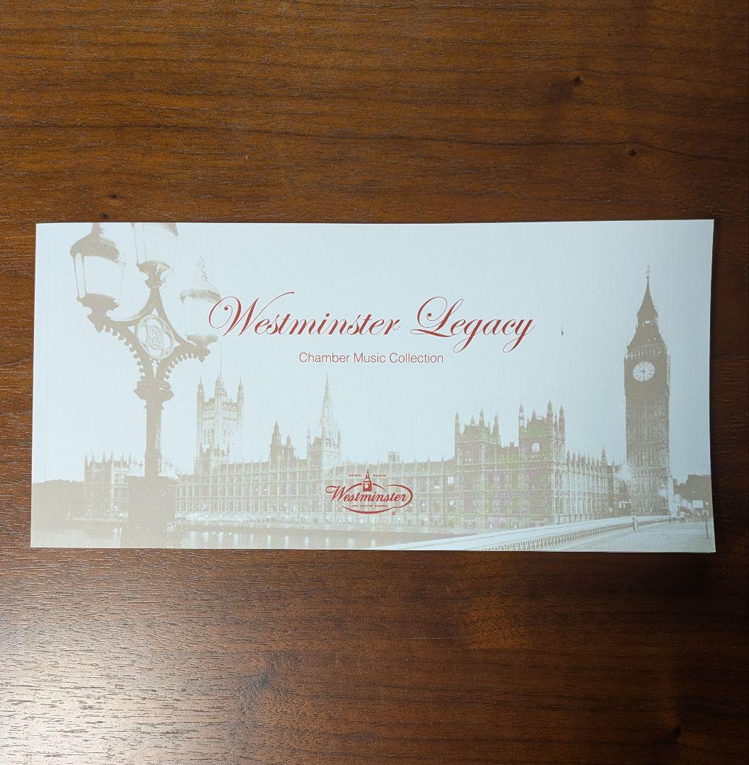 ウエストミンスター Westminster　59CD 室内楽