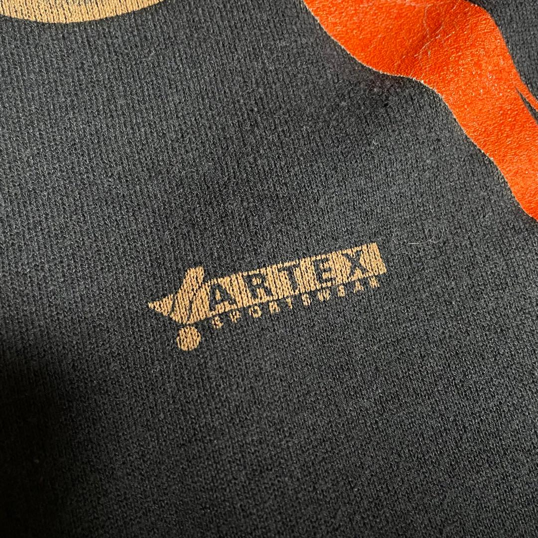 90s USA製 ARTEX ルーニーテューンズ ヨセミテサム 黒 スウェット
