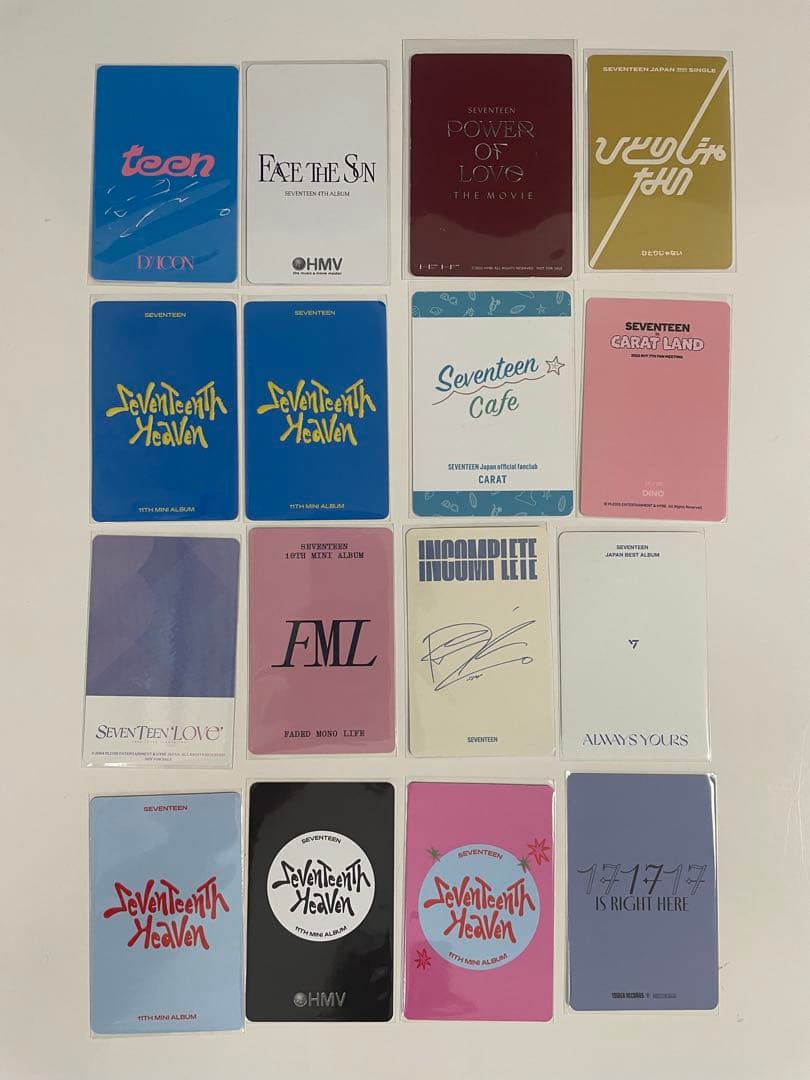 SEVENTEEN DINO ディノトレカ まとめ売り