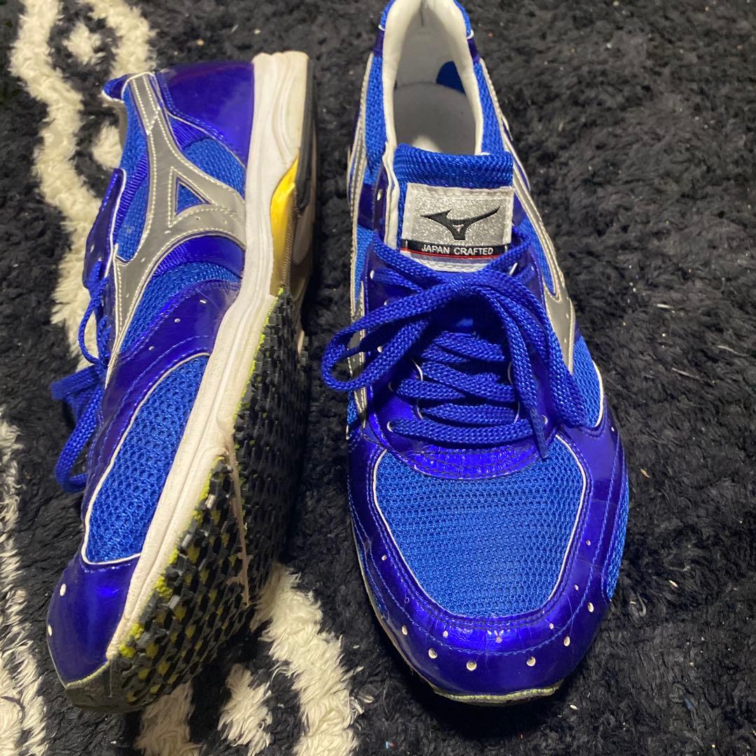 Mizuno トレーニングシューズ 青/シルバー