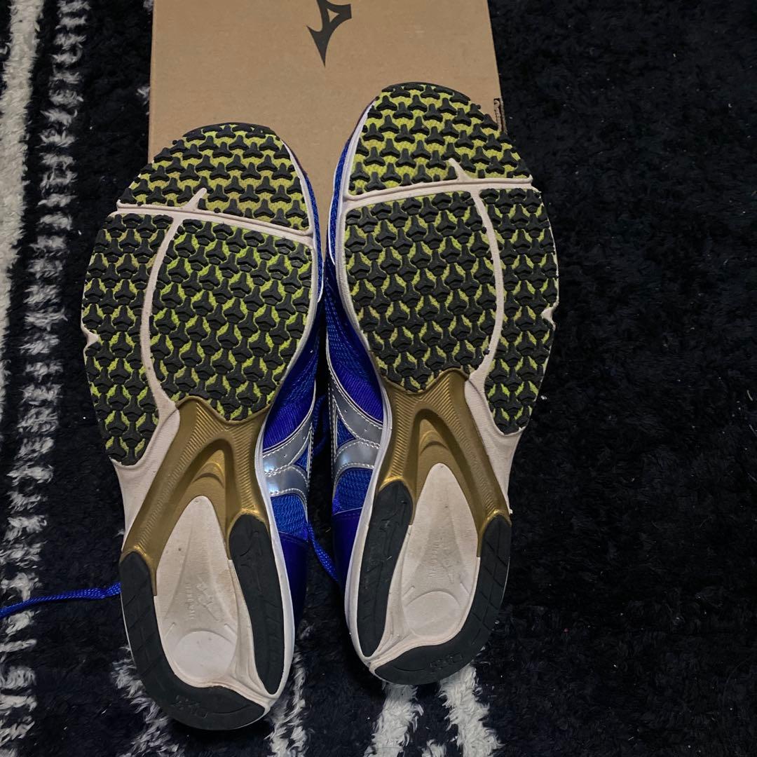 Mizuno トレーニングシューズ 青/シルバー