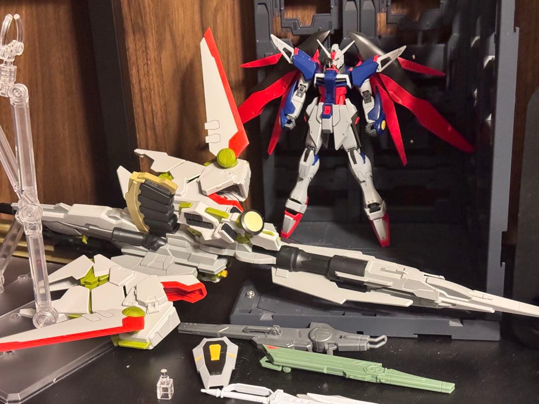 HGCE デスティニーガンダムSpecII &ゼウスシルエット 素組完成