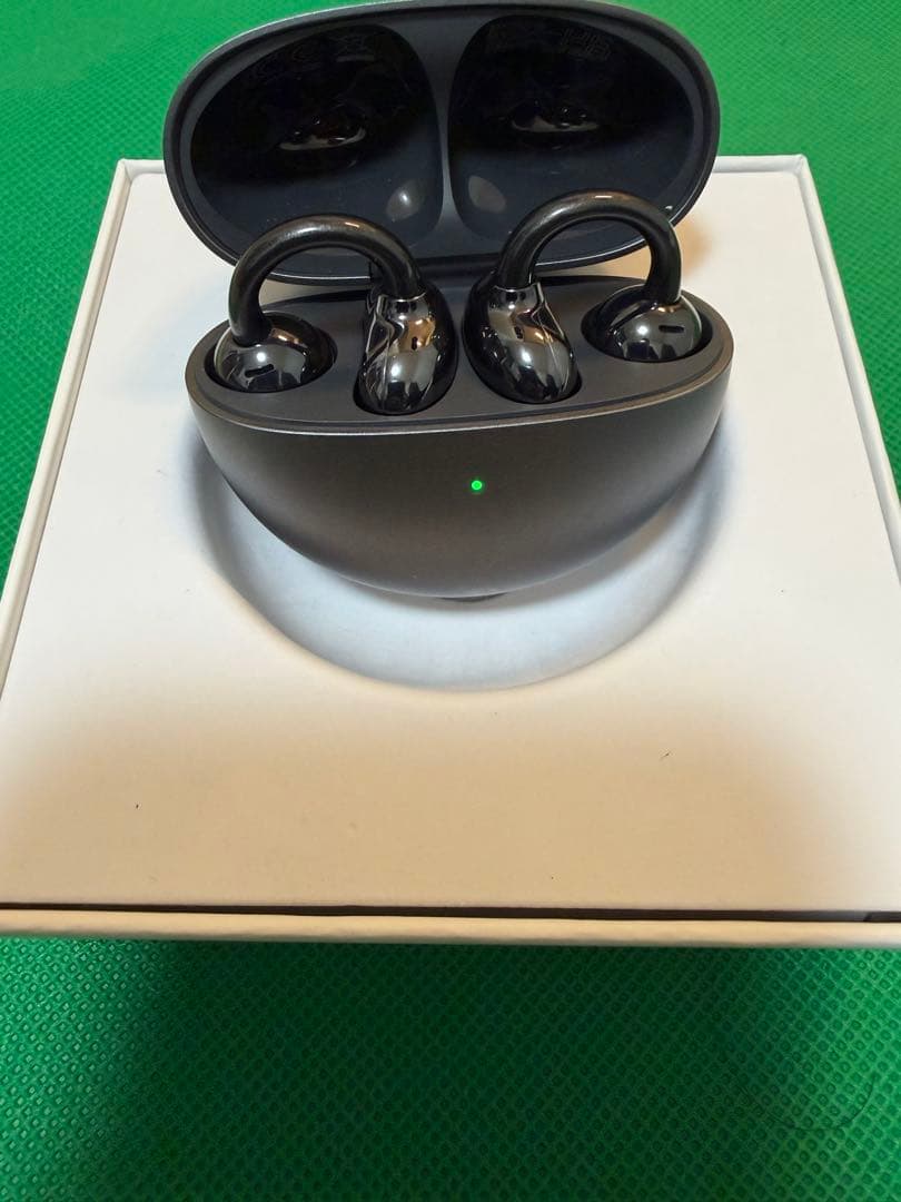 【美品】HUAWEI FreeClip ブラック / オープンイヤー型イヤホン