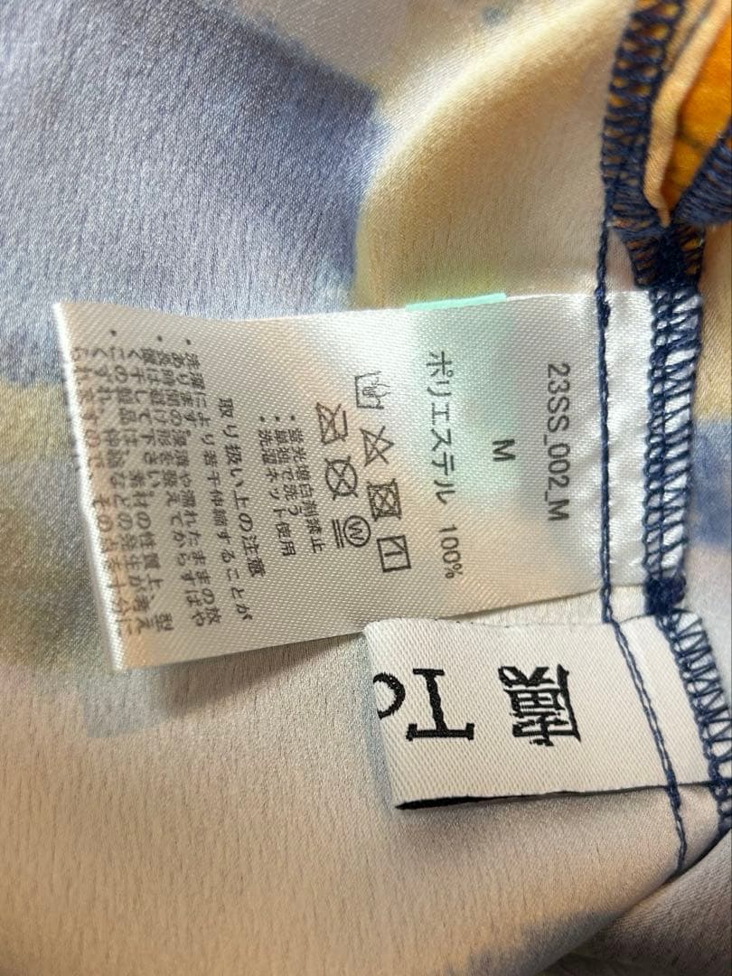 虜✨水彩プリント風ブラウス