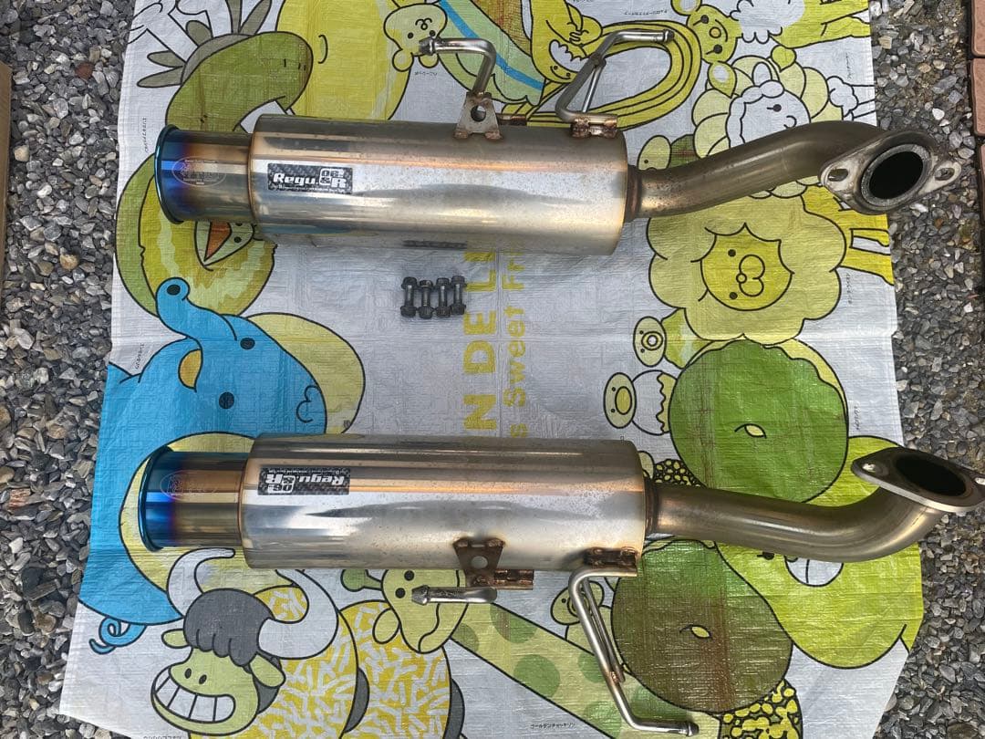 Regu.06 & R リアピースのみ['10加速騒音規制対応モデル]