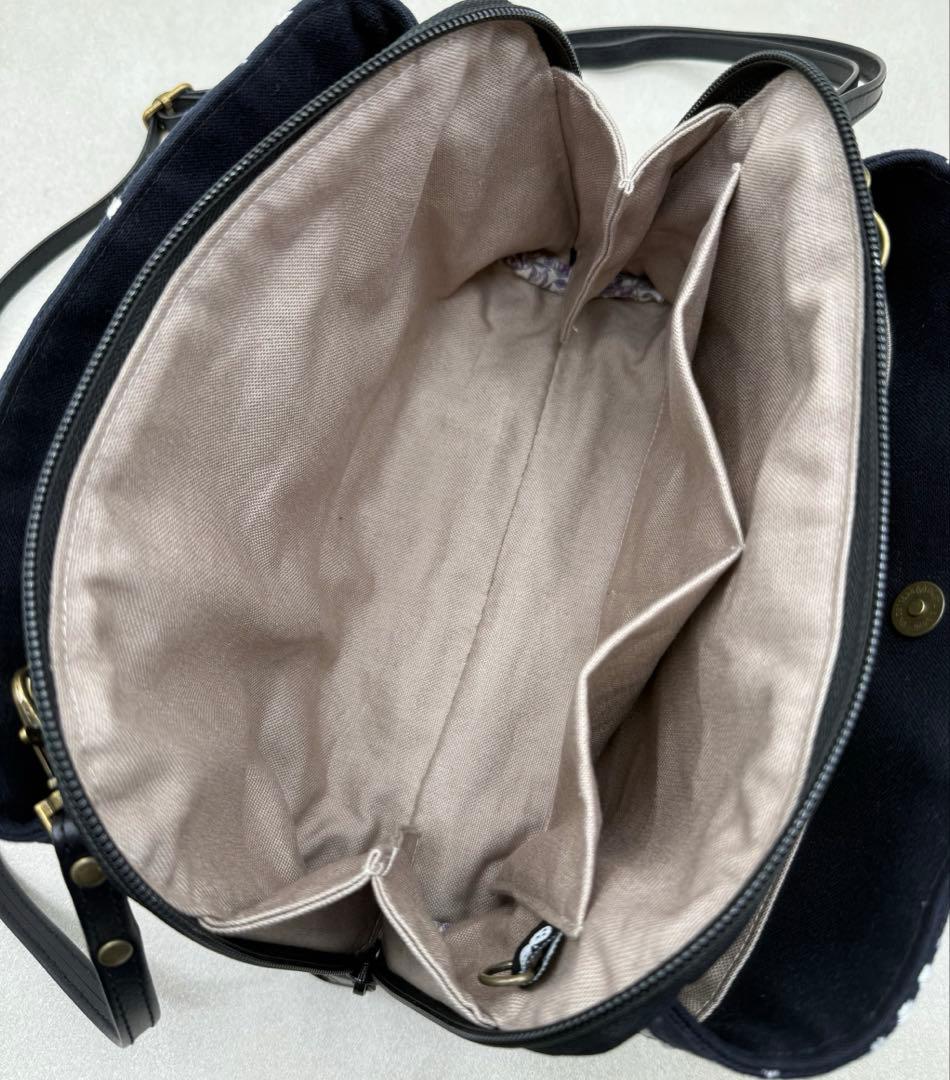 ミナペルホネン runrunrun ハンドメイドバッグ 1110Ⓐ