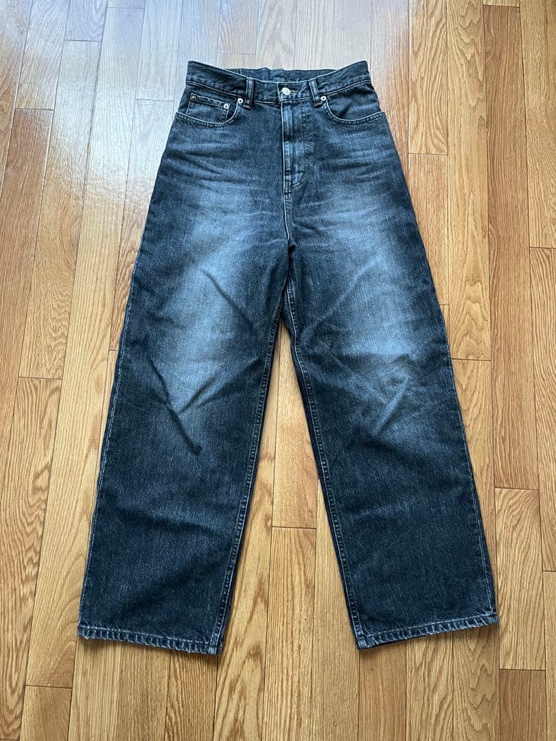 OK SOON ワイドレッグデニム　size1