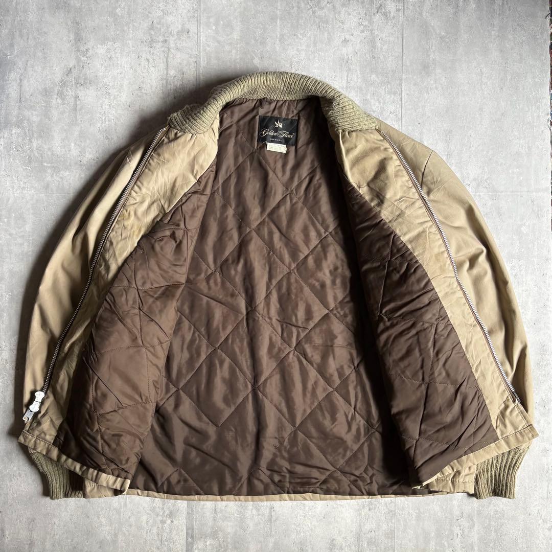 【70s vintage】ファラオジャケット　ゴールデンフリース　usa製　短丈