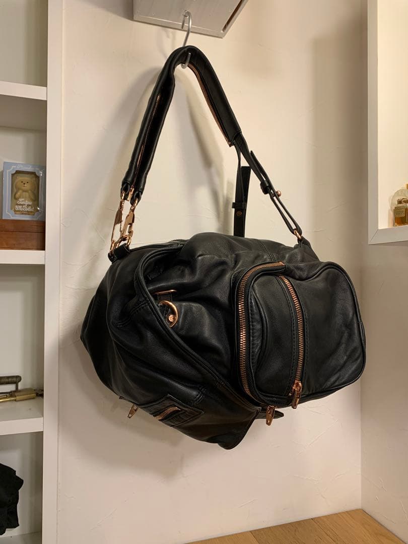 【極美品】Alexander Wang ブラック マルティ バックパック3way