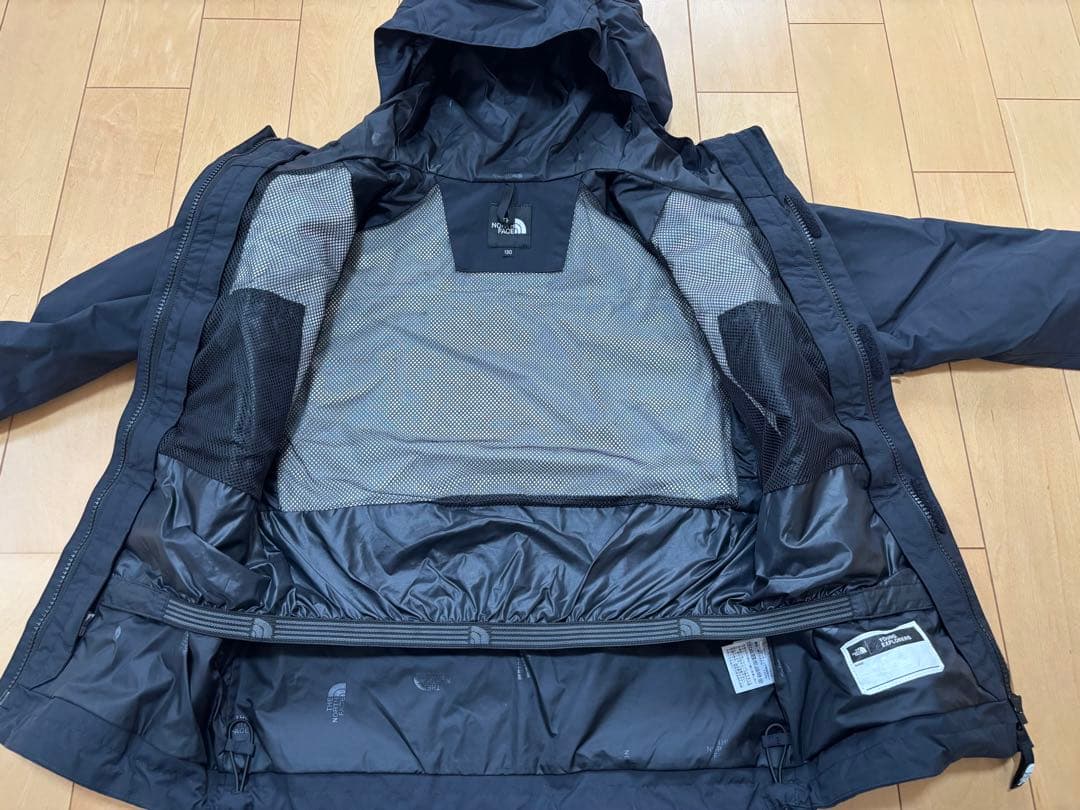 【にゃ】The North Face 子ども キッズ 上下　ビブパンツ