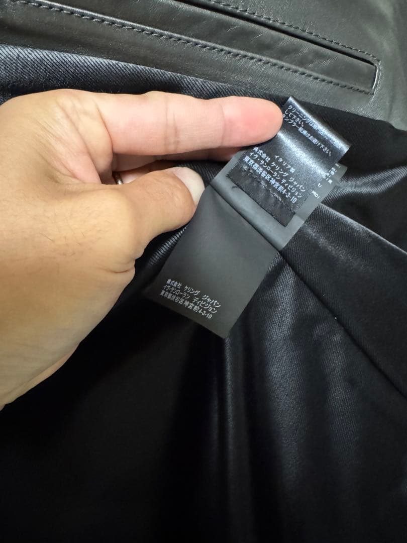 SAINT LAURENT L17 ダブルライダースジャケット