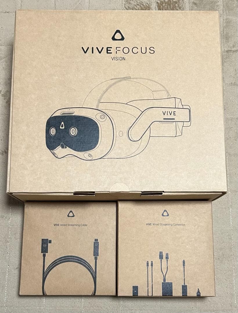HTC VIVE Focus Vision 　＋　有線ストリーミングキット