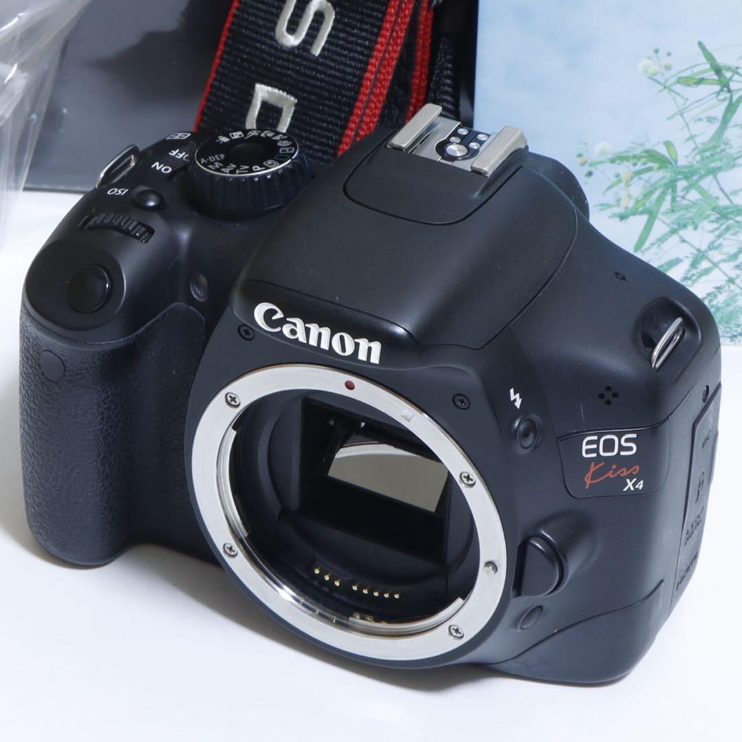 ★動画&高画質&低光量&手ブレ&WiFi★ キャノン Kiss X4セット♫