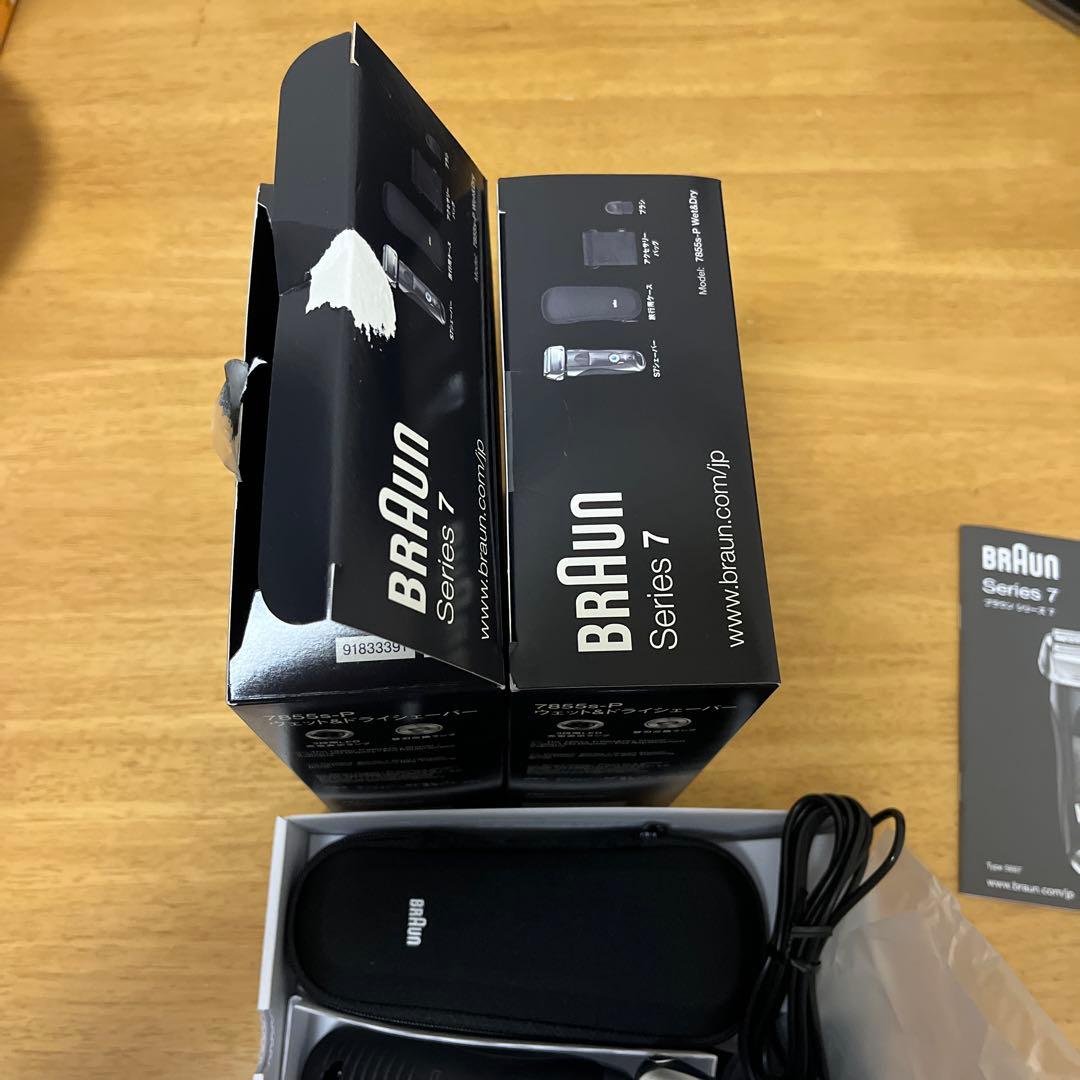 脱毛・除毛 BRAUN 7855S-P