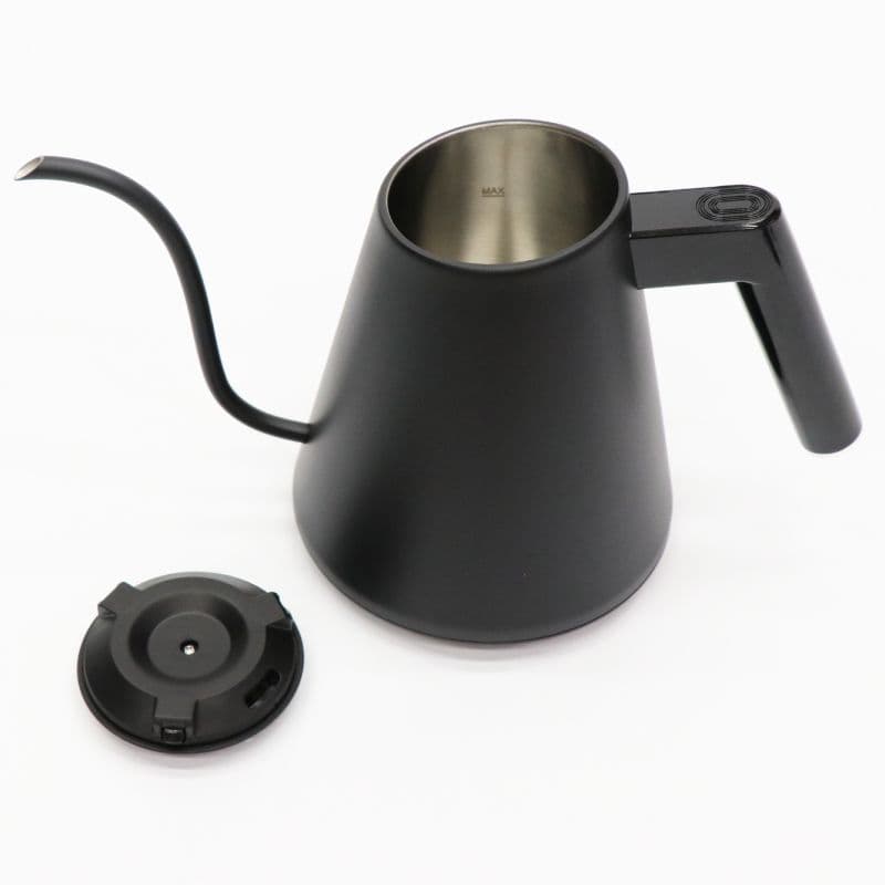 新品　温度調節機能付きグースネックケトル　ブラック
