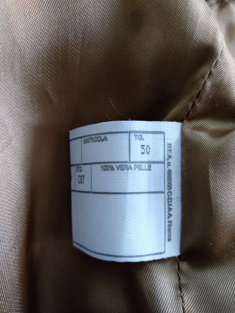 CINQUANTA ラムナッパレザー ボンバージャケット チンクアンタ