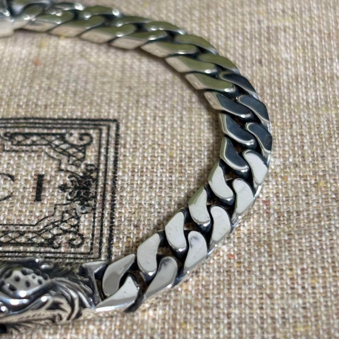 GUCCI 新品同様品　タイガーヘッドブレスレット　サイズ19 極美品　付属品