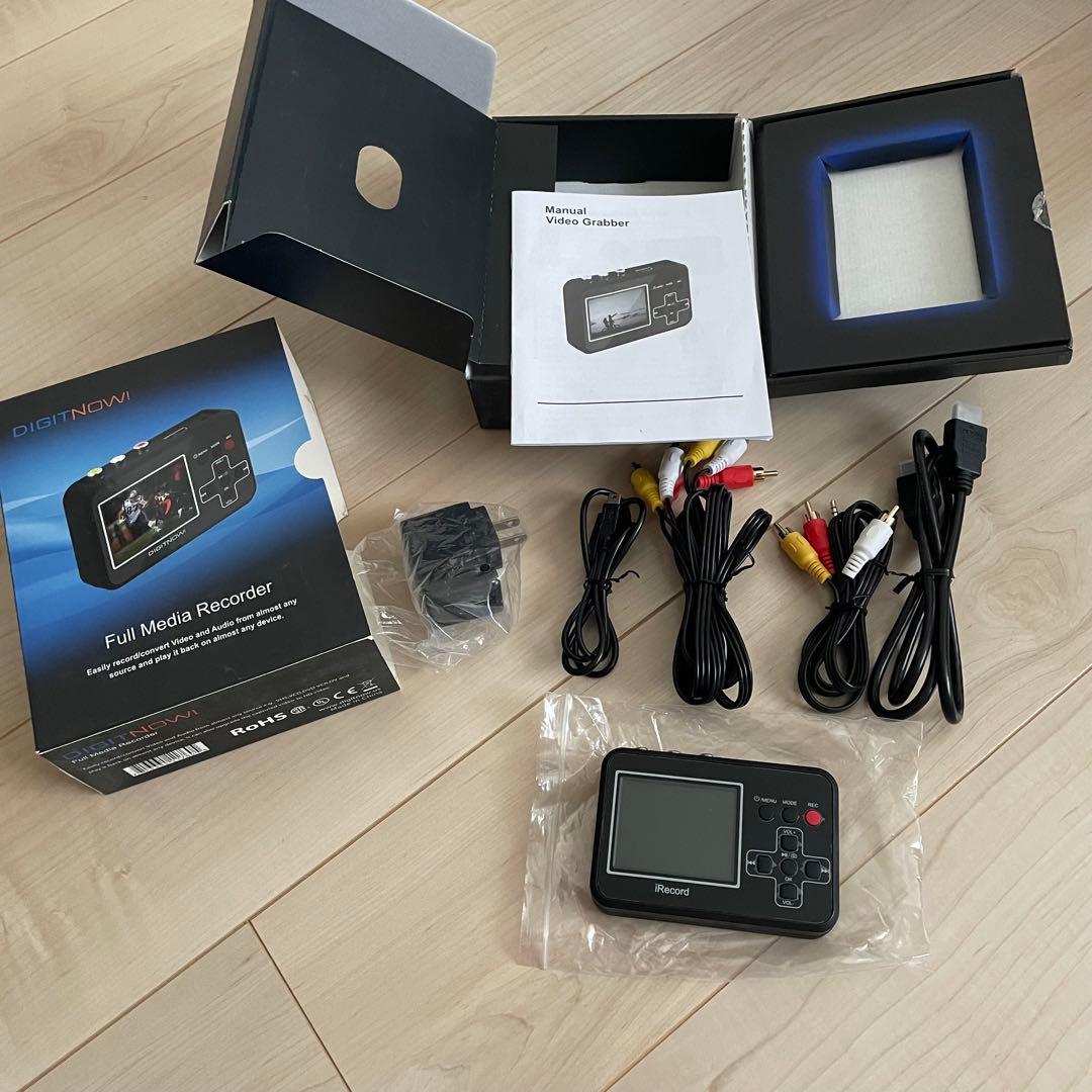 DIGITNOW! ビデオ/VHS 8mmダビング SDカード保存パソコン不要