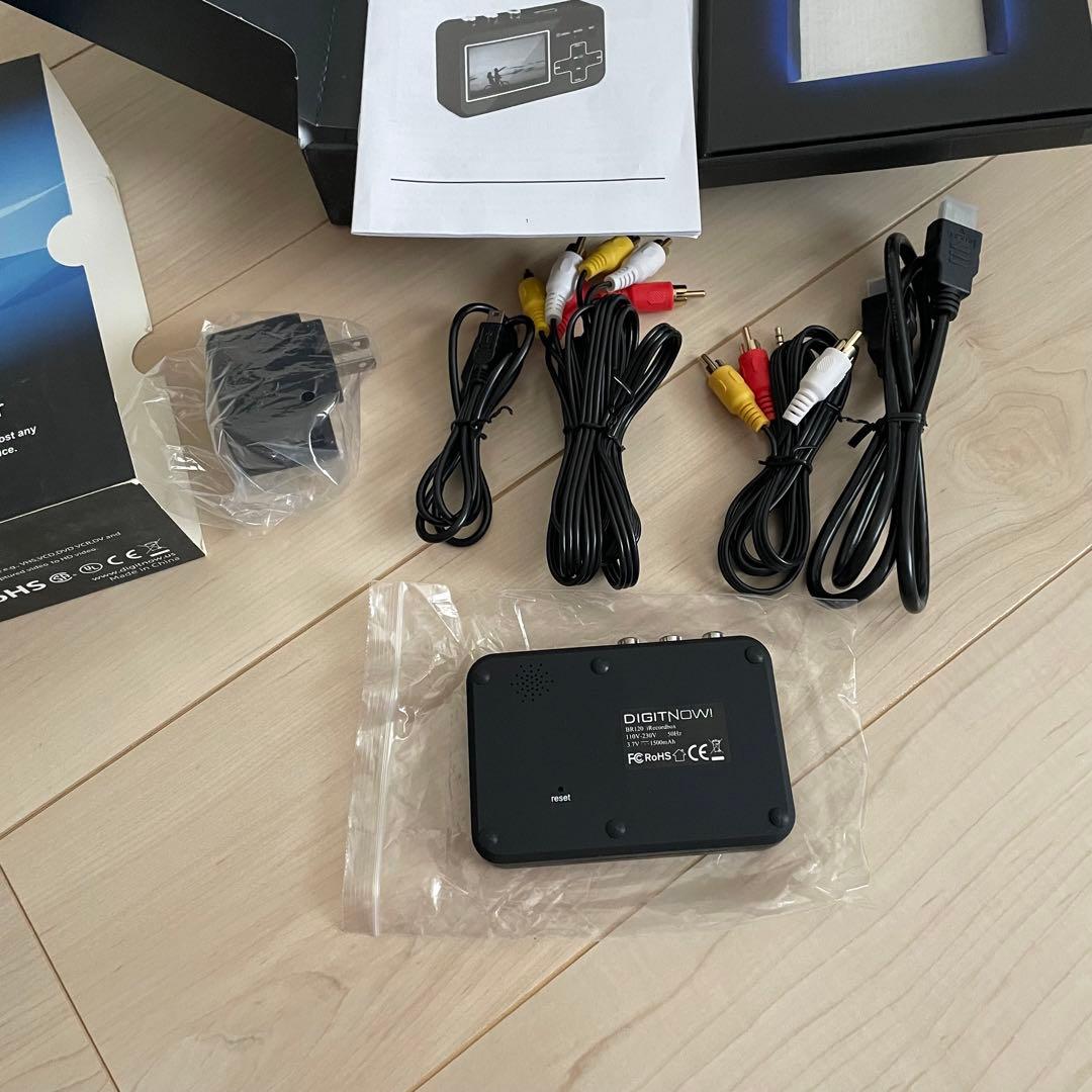 DIGITNOW! ビデオ/VHS 8mmダビング SDカード保存パソコン不要