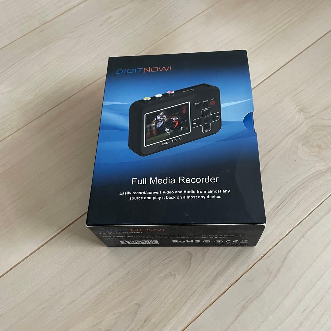DIGITNOW! ビデオ/VHS 8mmダビング SDカード保存パソコン不要