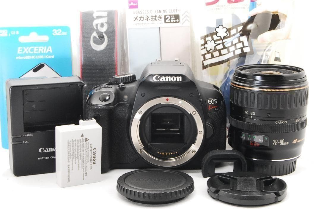 Canon EOS kiss x6i 画面反転でタッチパネル搭載！高画質♪