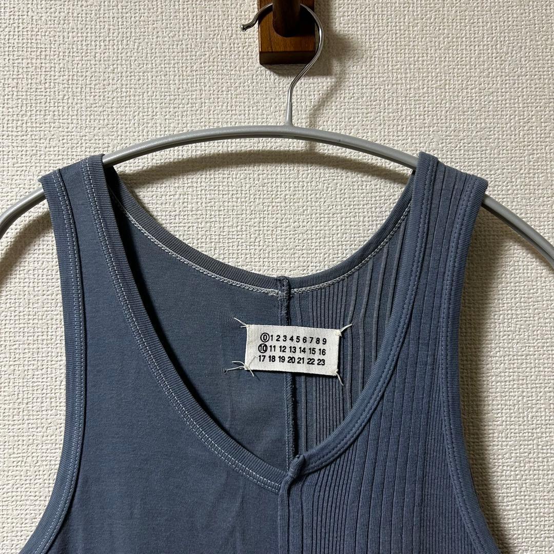 マルタンマルジェラ ⓪⑩ 03ss アーティザナルドッキングタンクトップ