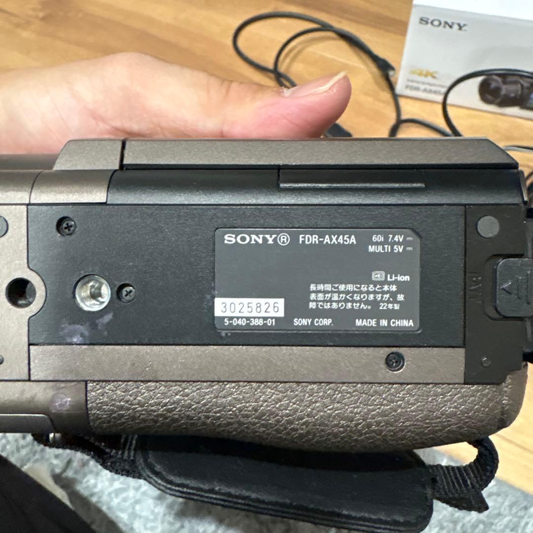 SONY FDR-AX45 4Kビデオカメラ