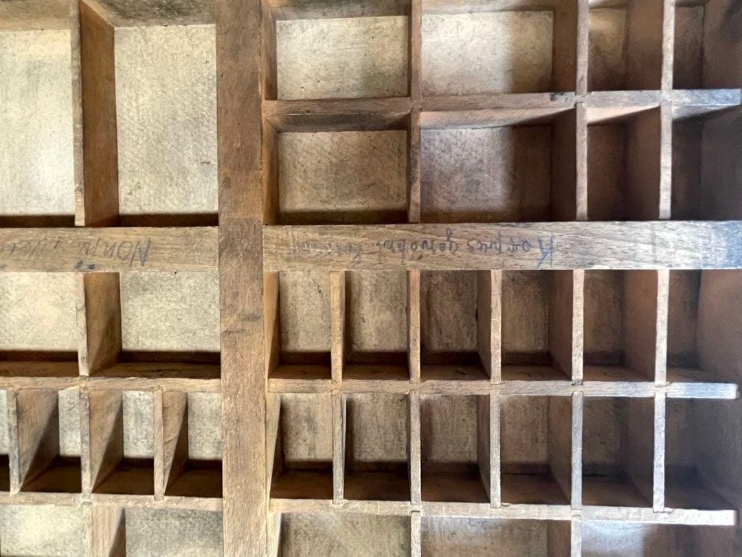 アンティーク　プリンタートレイ