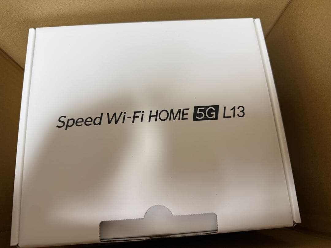 新品未使用 Speed Wi-Fi  5G L13