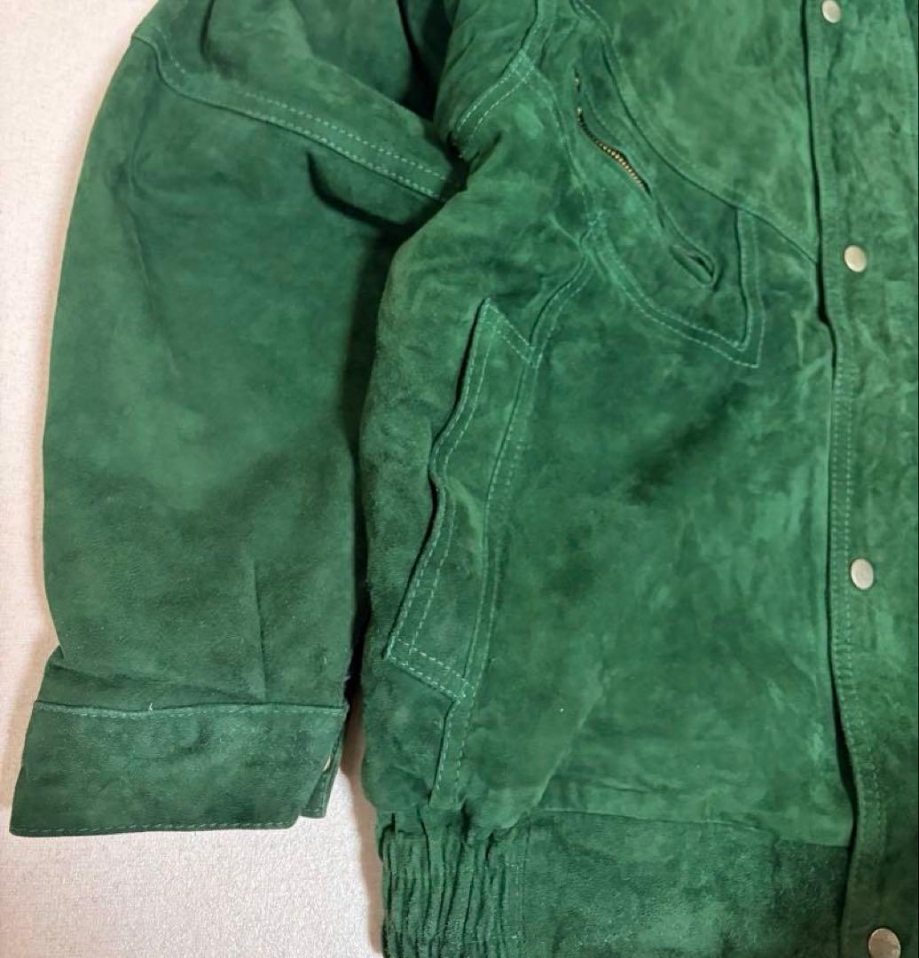 ジャケット・アウター 80s 90s Suede Leather Harrinton Jacket