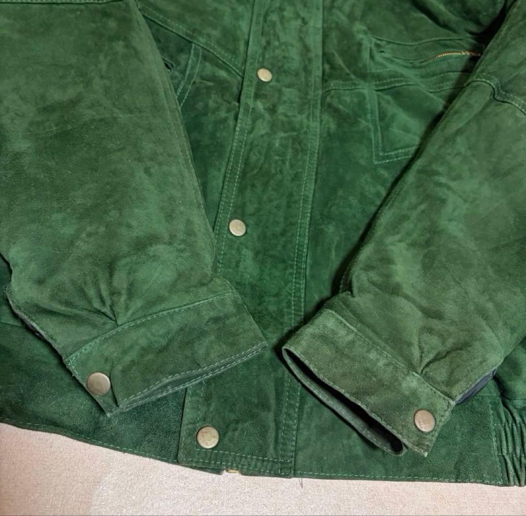 ジャケット・アウター 80s 90s Suede Leather Harrinton Jacket