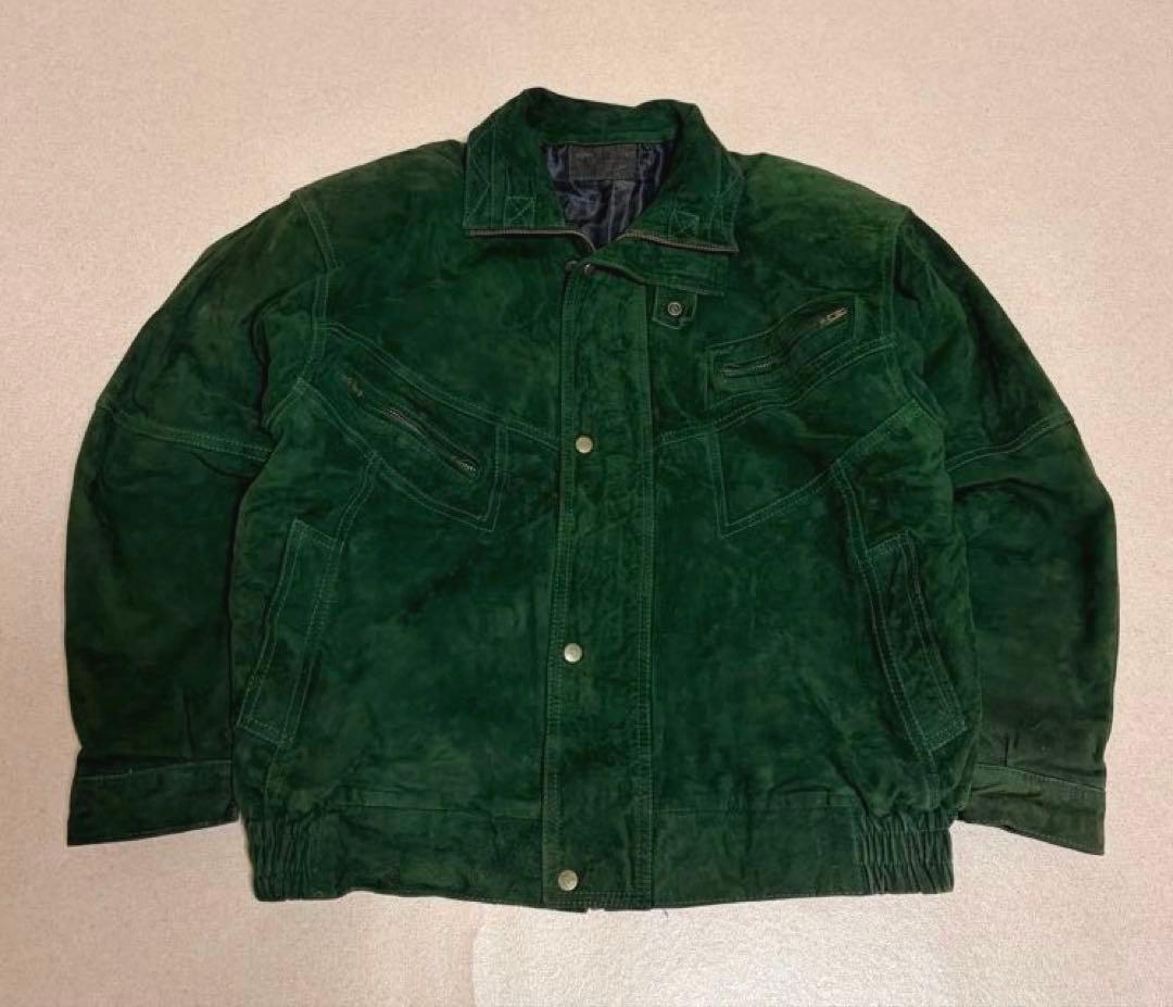 ジャケット・アウター 80s 90s Suede Leather Harrinton Jacket