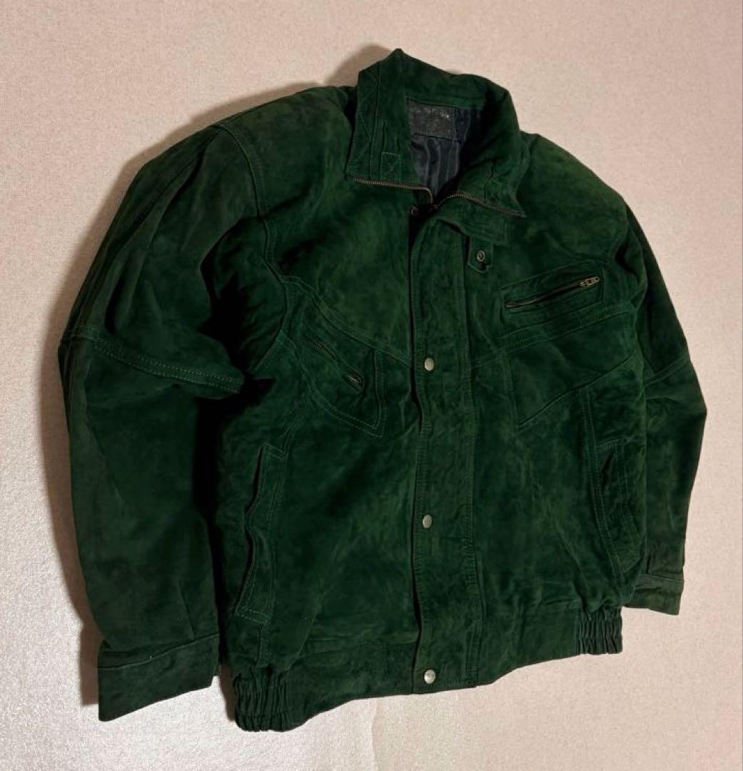 ジャケット・アウター 80s 90s Suede Leather Harrinton Jacket