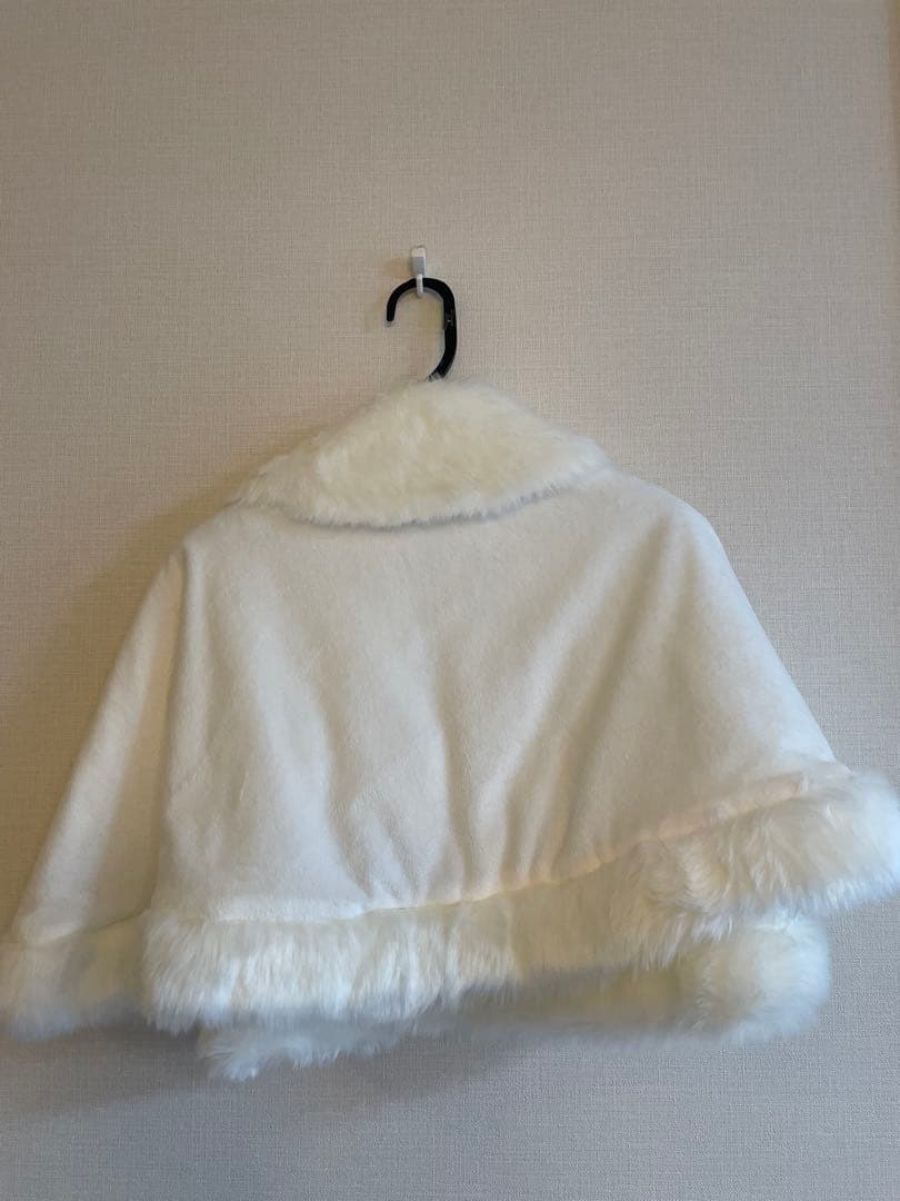 ビビディバビディブティック　ファーケープポンチョ♪