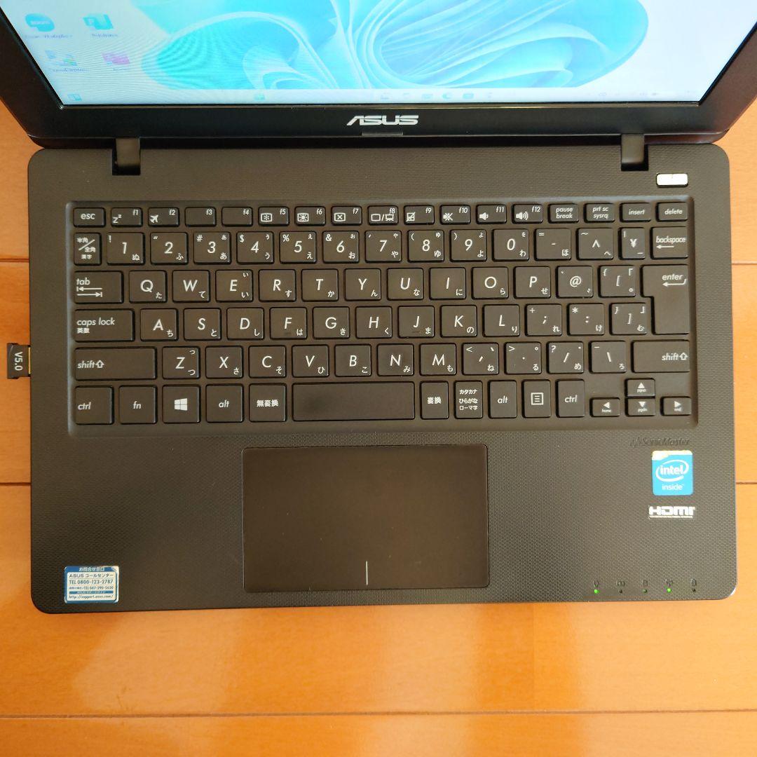 ASUS　ノートパソコン　X200M　新品SSD256GB　Office2021