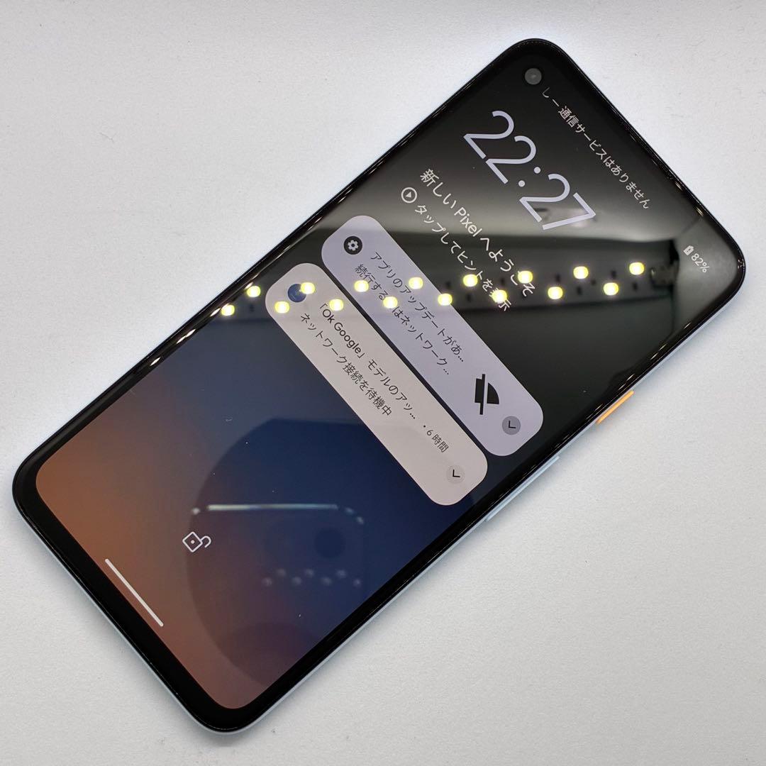 t*4様 Google Pixel 4a ホワイト 使用感あり 5017
