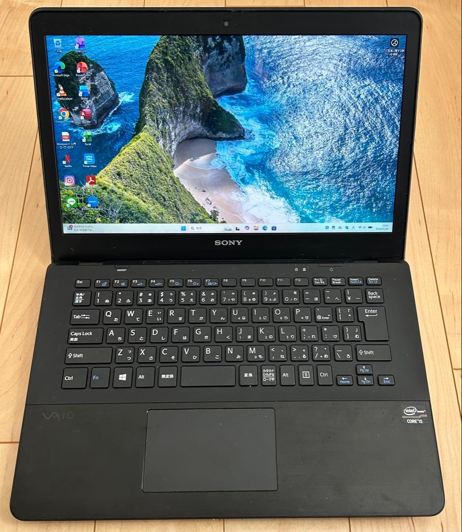 VAIO Corei5 8GB 新品SSD 500GB Office2024