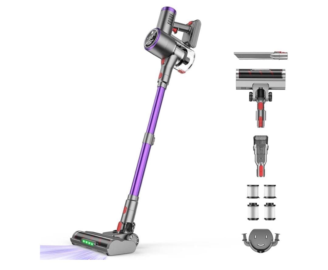 掃除機 コードレス【86000Pa真の超強力吸引！ 軽量