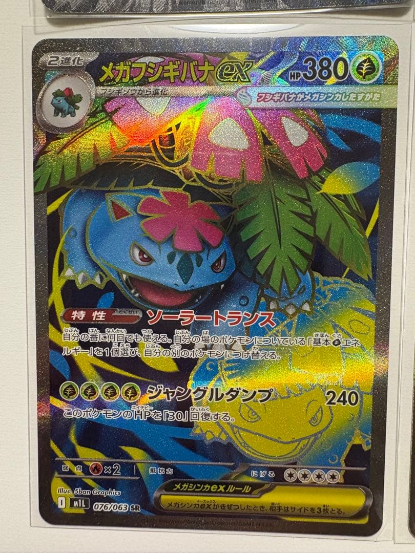 メガリザードンX ex SR×2、メガフシギバナex SR×2