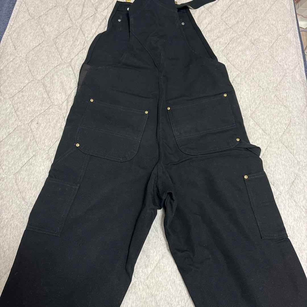 ブラックオーバーオール・つなぎ　カーハート
