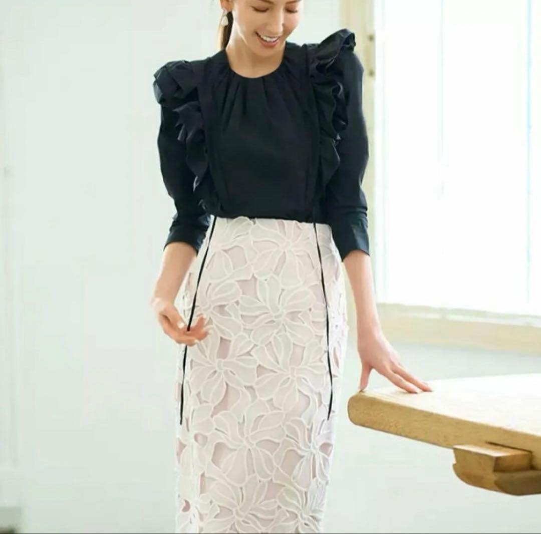 セルフォード リボンレーススカート