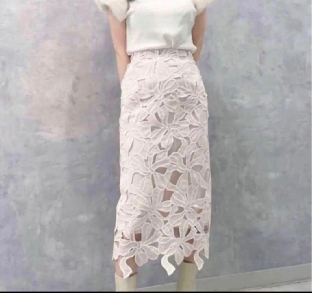 セルフォード リボンレーススカート