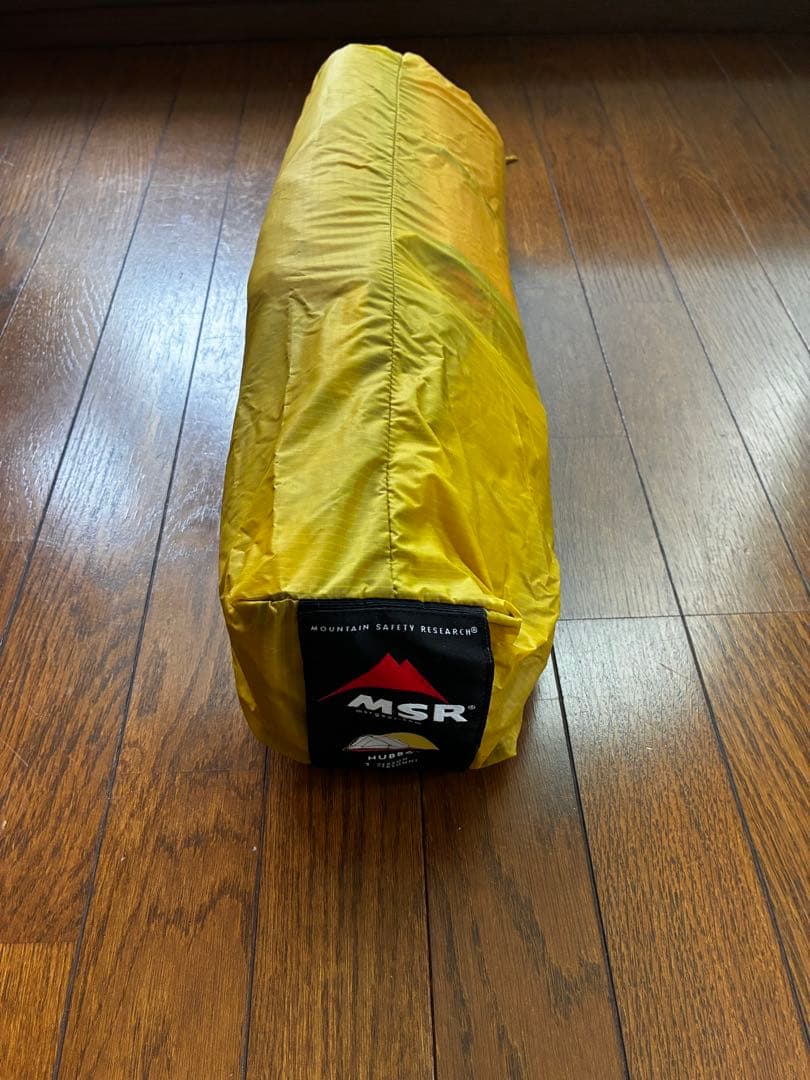 ユアン　MSR 山岳テント イエロー　ハバ