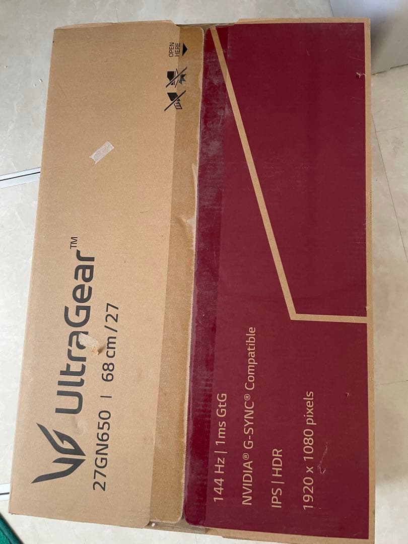 UltraGear 27GN650-B 27インチ ゲーミングディスプレイ