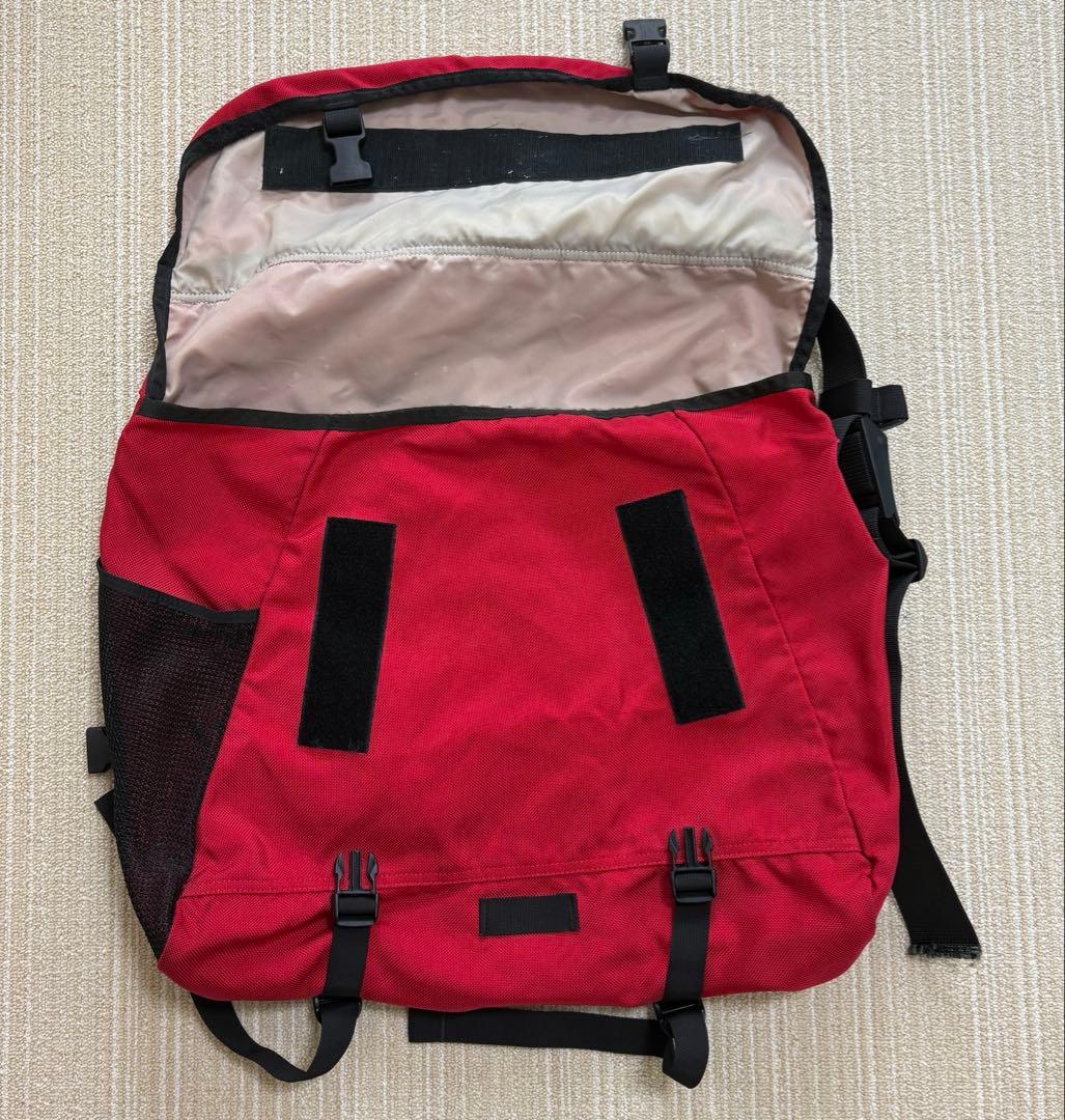 patagonia メッセンジャーバック　レッド　usa製　90s 美品