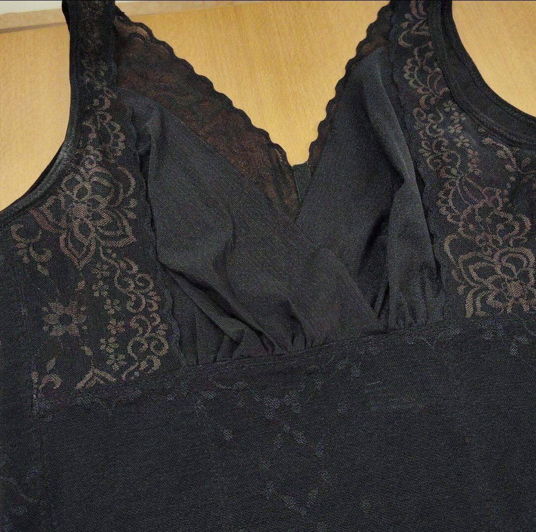 早い者勝ち☺︎本日まで‼️新品未使用‼️シャンデールインナードレス L ブラック